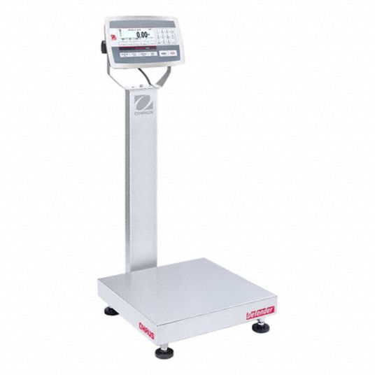 OHAUS, 18 in x 18 in, IP67/IP68, Industrial Bench Scale - 411MP4 ...