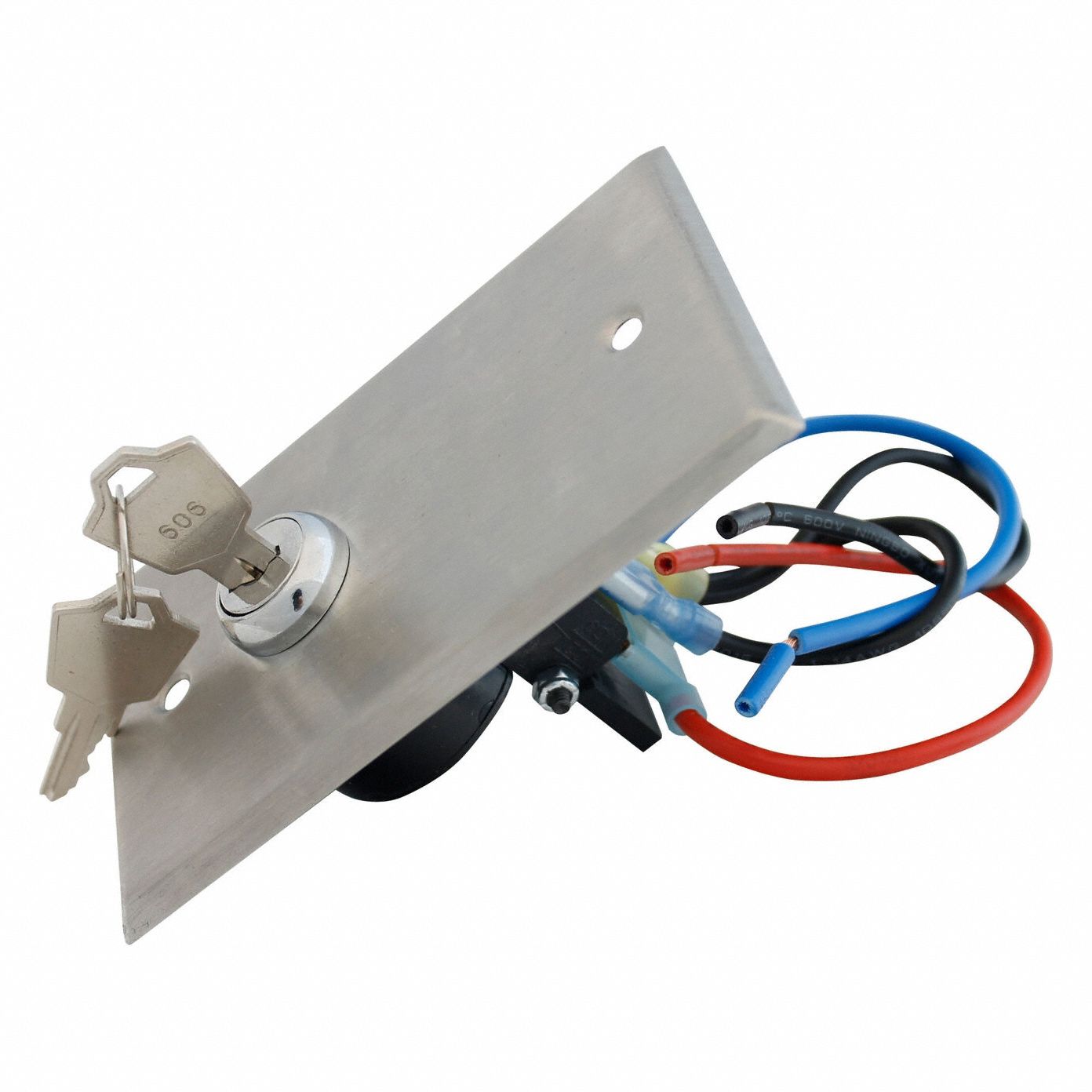 Key Switch aluminum White