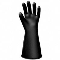 J3398 ElectrcInslatedGloves Sz12 Blk Rubber PR