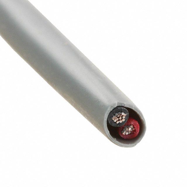 Power Limited and Communication Cable: 1, 000 ft Cable Lg, 7 Strands, 20 AWG, Riser, S-R PVC