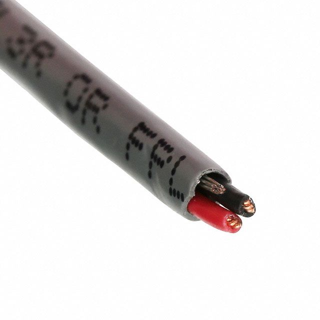 Power Limited and Communication Cable: 1, 000 ft Cable Lg, 7 Strands, 22 AWG, Riser, Comm Cable