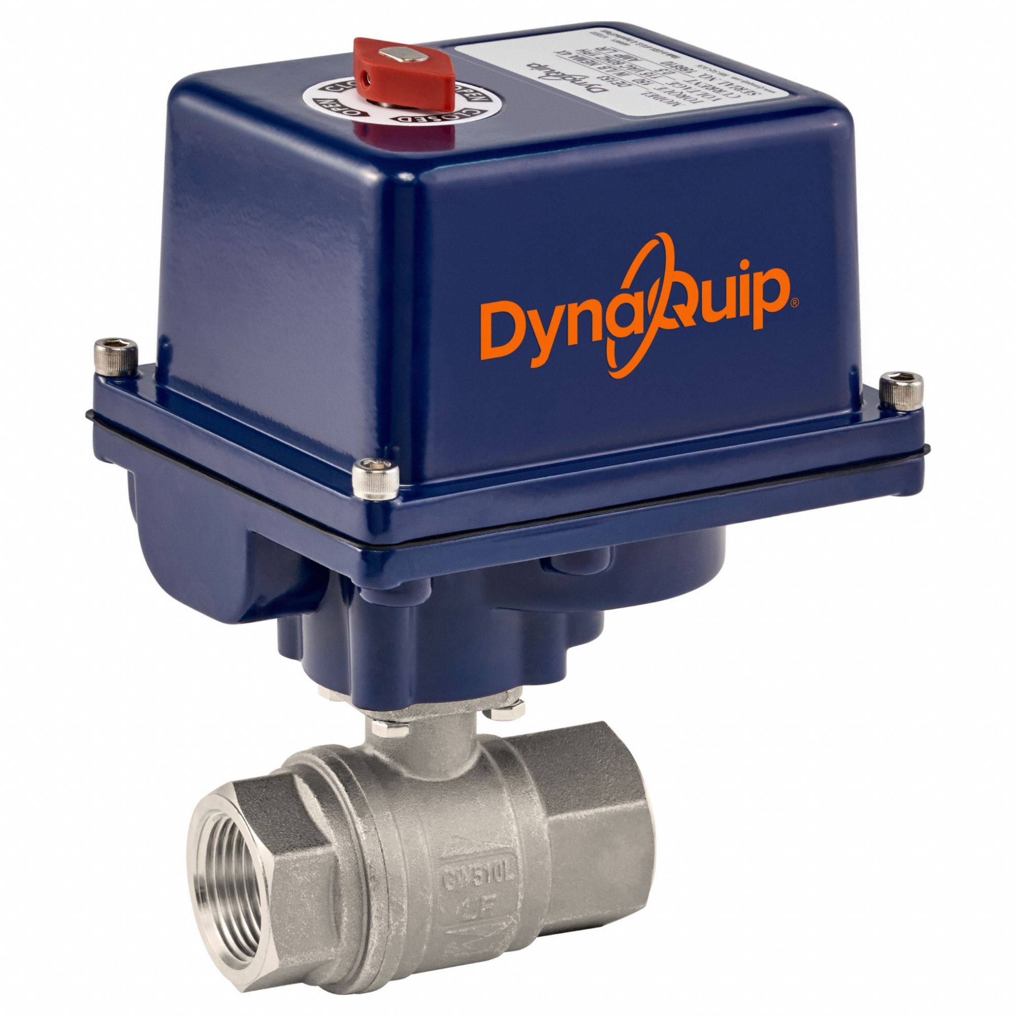DYNAQUIP CONTROLS E2S21AJE23 Electronic Ball ValveSS1/4 In.