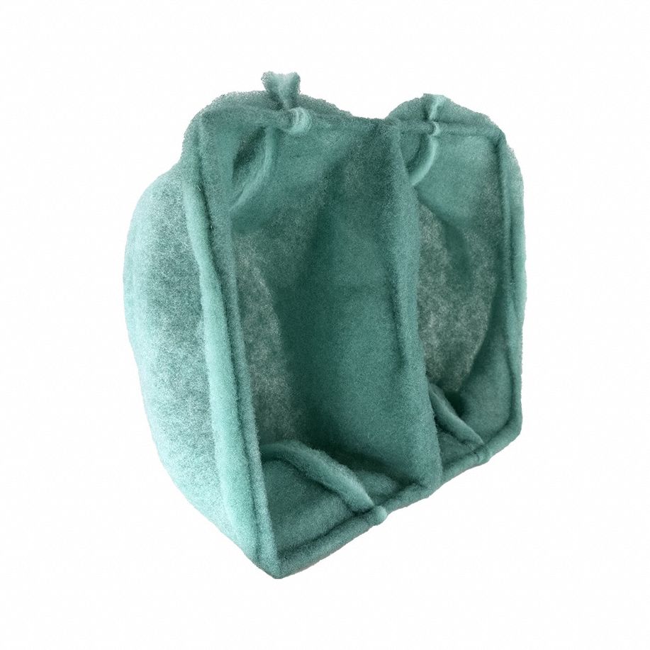 Cube Air Filter 20 H 20 W Wht Grn