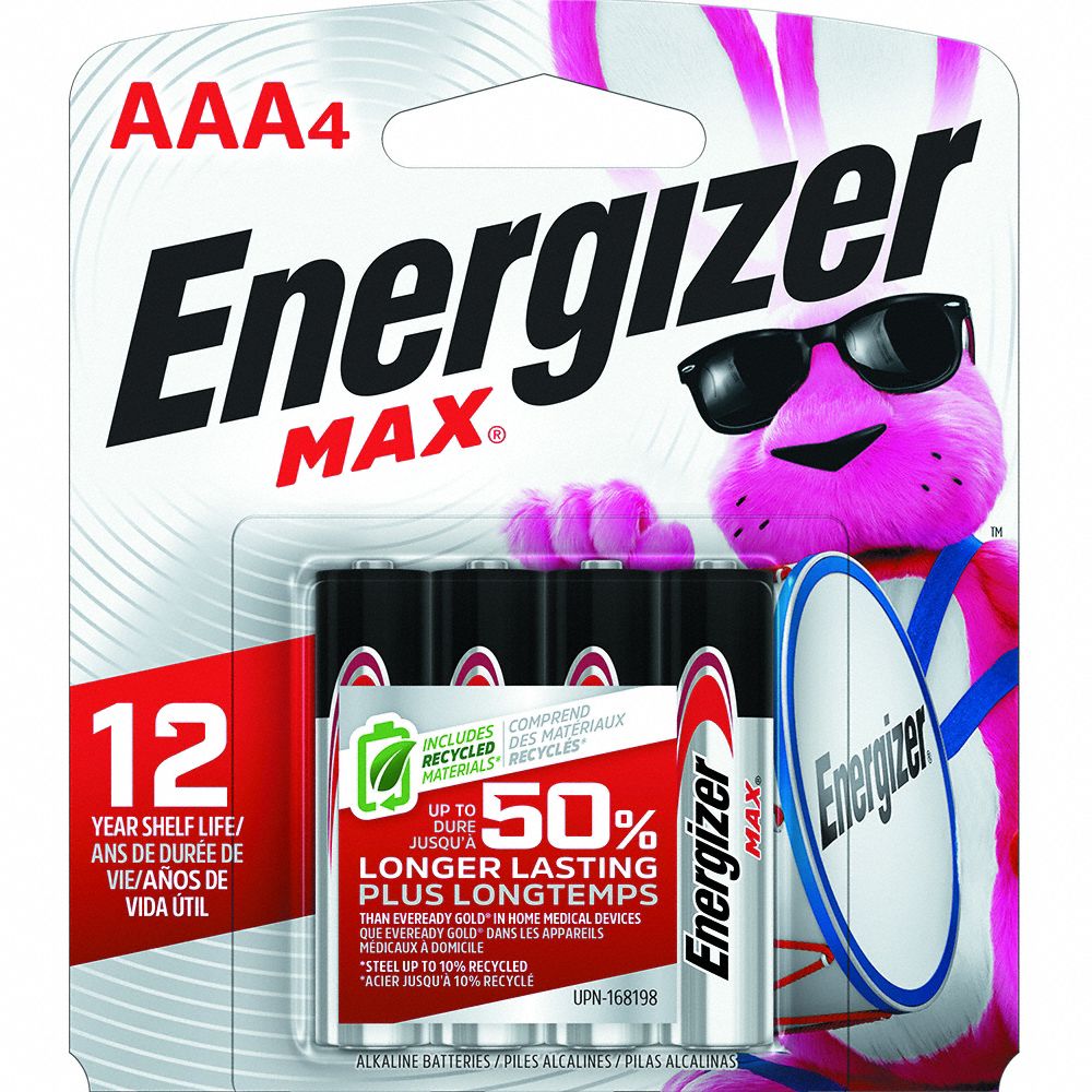 PILE ALC ENERGIZER 1,5VAAA 4PQT