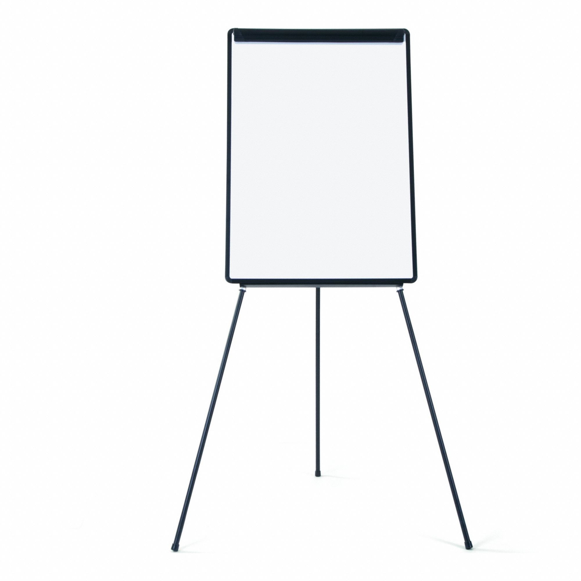 Dry Erase Board: 78 in Overall Ht, 30 in Overall Wd, Steel, Adj, 78 in Adj Ht - Max