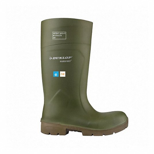 Purofort®, Brown/Green, Boots,Men's 4, Women's 6,Green,PR Purofort®, Brown/Green, Boots,Men's 4, Women's 6,Green,PR
