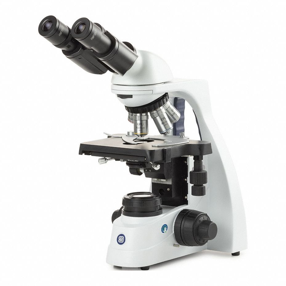 Microscope: Compound, Binocular, 40X to 1000X, 20 mm Optical Field of View, 1000X