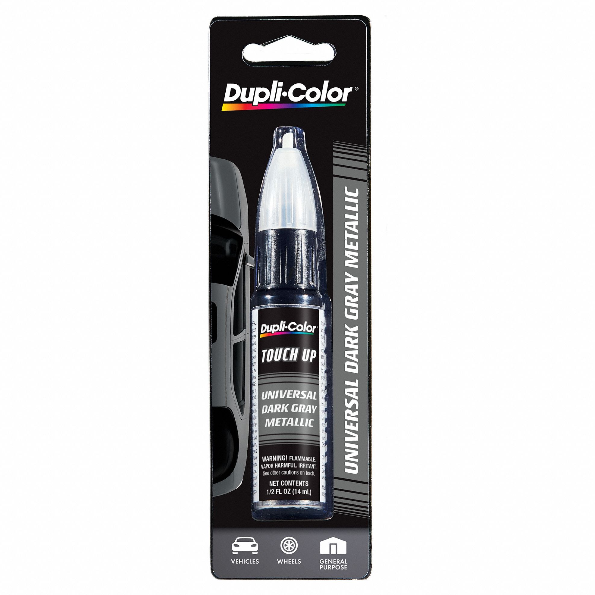 Automotive Paint: Chips/Minor Scratches, Gray, Aluminum/Fiberglass/Metal/Plastic, 1