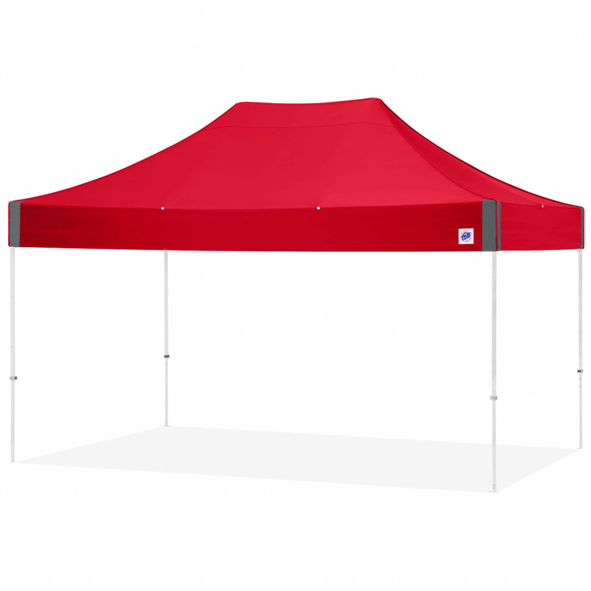 E-Z UP, 15 ft Overall Lg, 10 ft Overall Wd, Canopy Tent - 800J02 ...