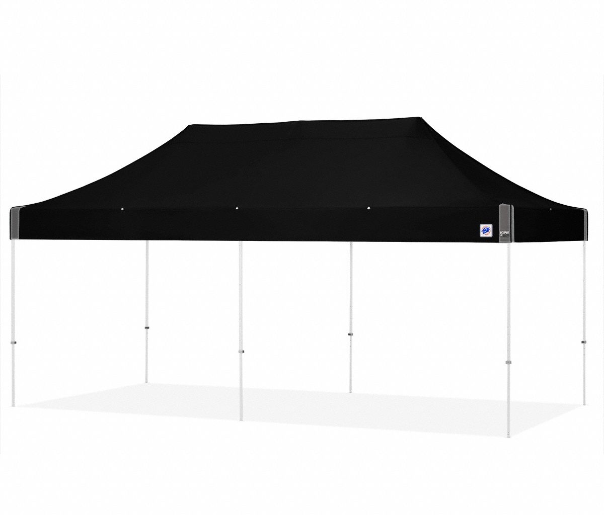 Eclipse Steel Shelter, 20x10 Ft., White Fr