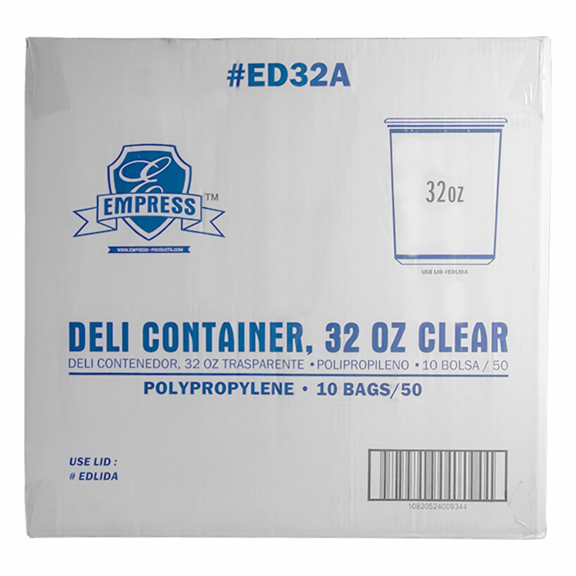 Deli Container Clear 32 oz