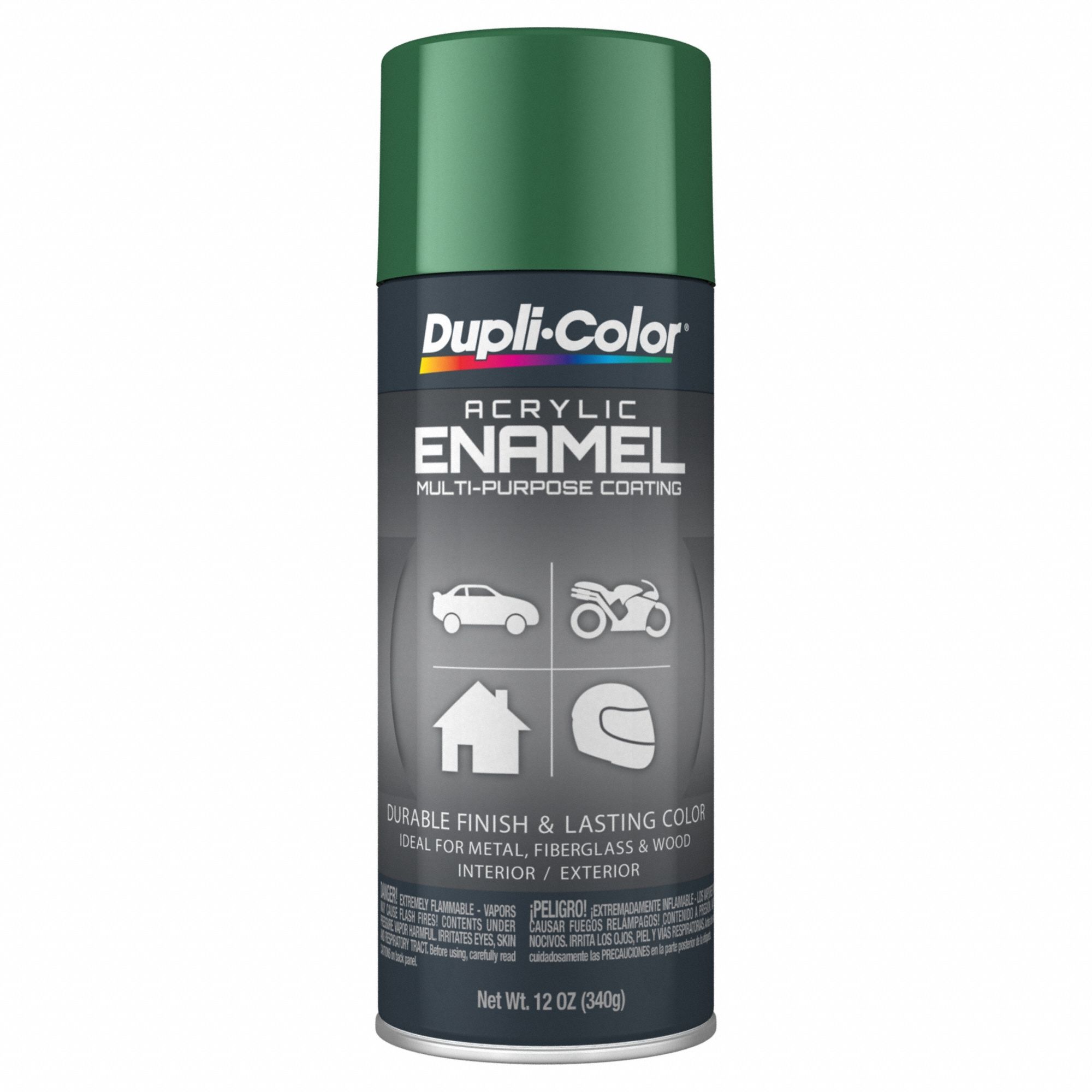 Automotive Coating: Gen Purpose, Green, Fiberglass/Metal/Wood, Solvent, Solvent-Based, 1