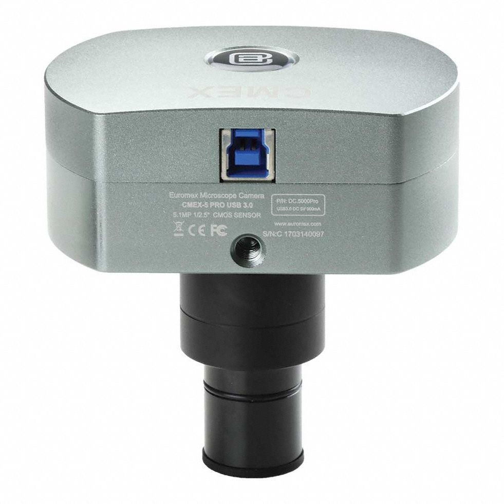Microscope Camera: 1, 280 x 960/2, 560 x 1, 922/640 x 480, CMOS, 1/2.5 in Sensor Size