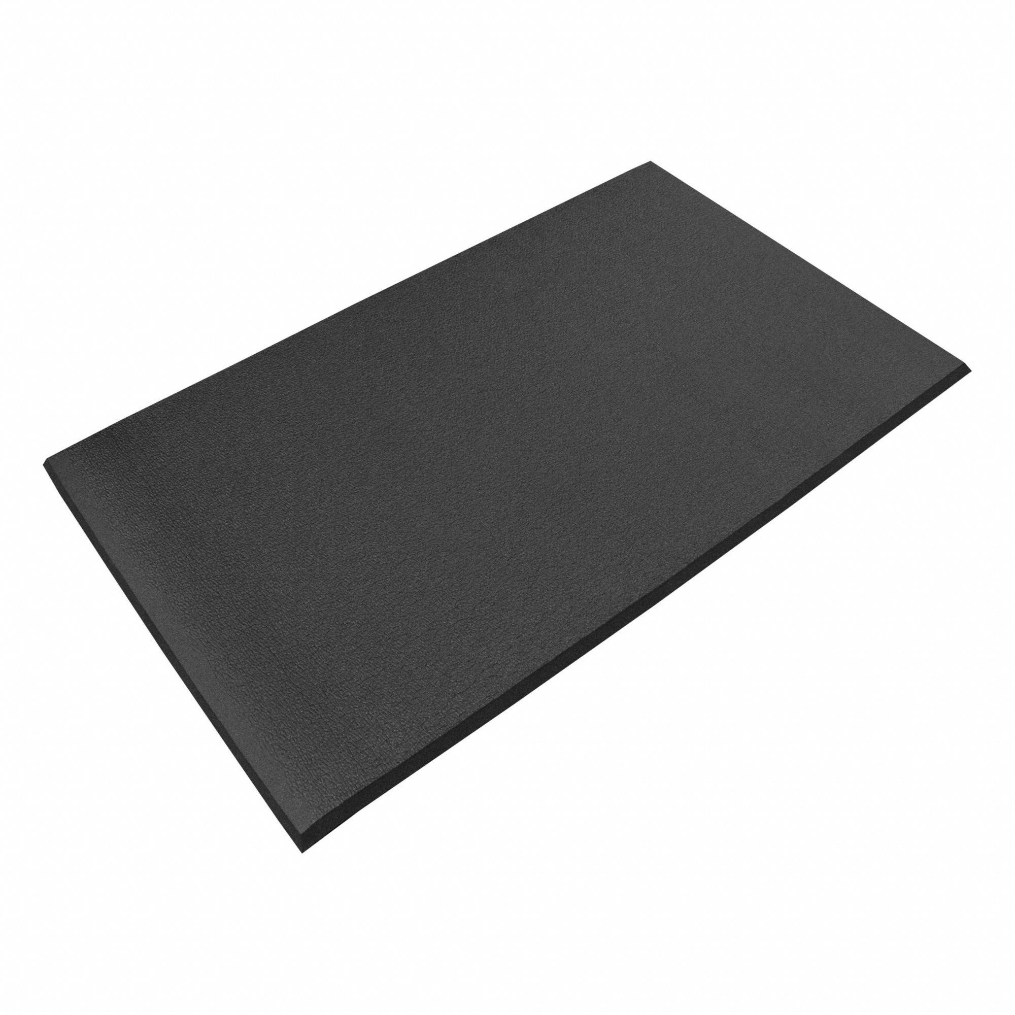 CLI ANTIFATIGUE MAT, 36 X 24 IN, BLACK, PEBBLE SURFACE, BEVELLED