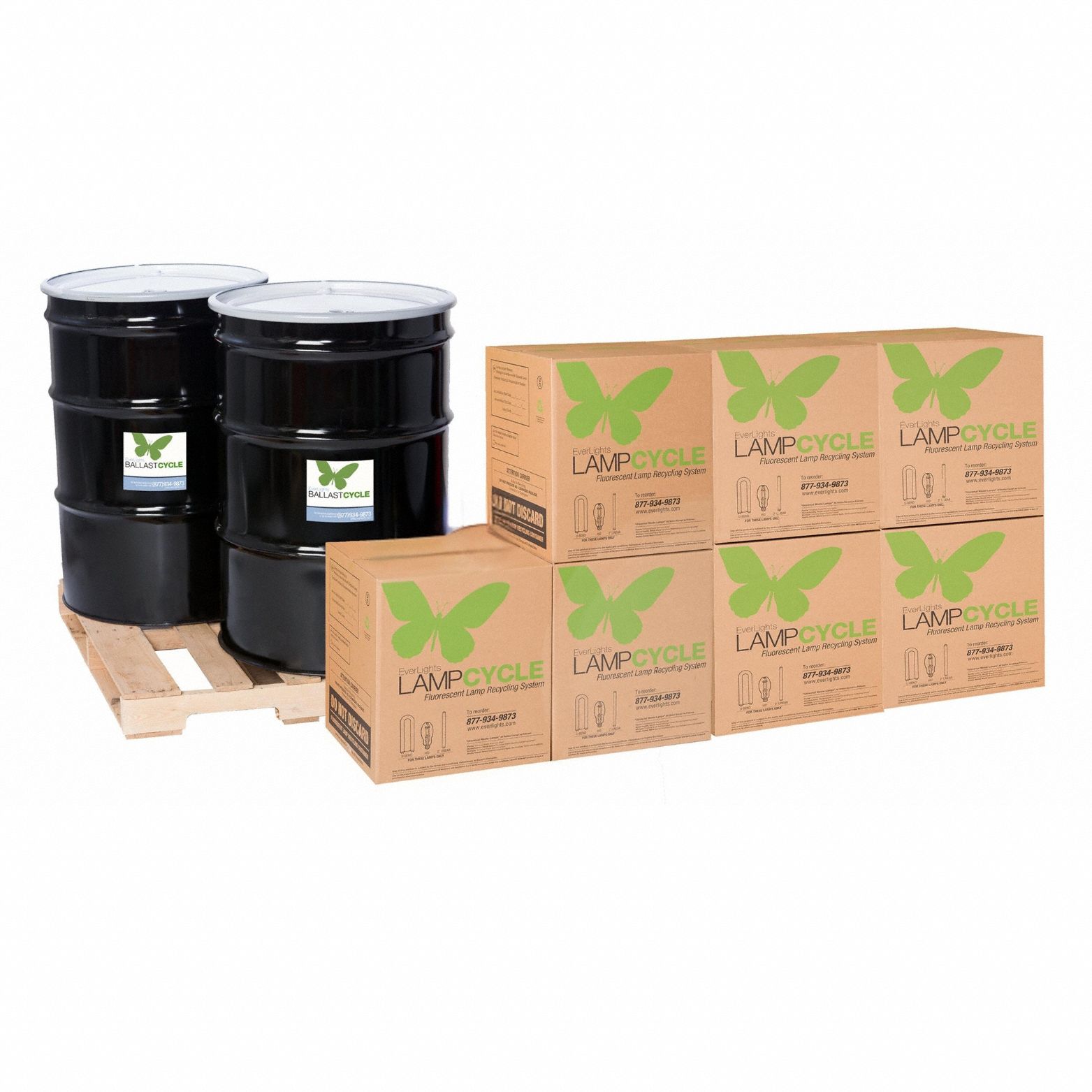 Lighting Recycling Kit x 13 L x 13 W