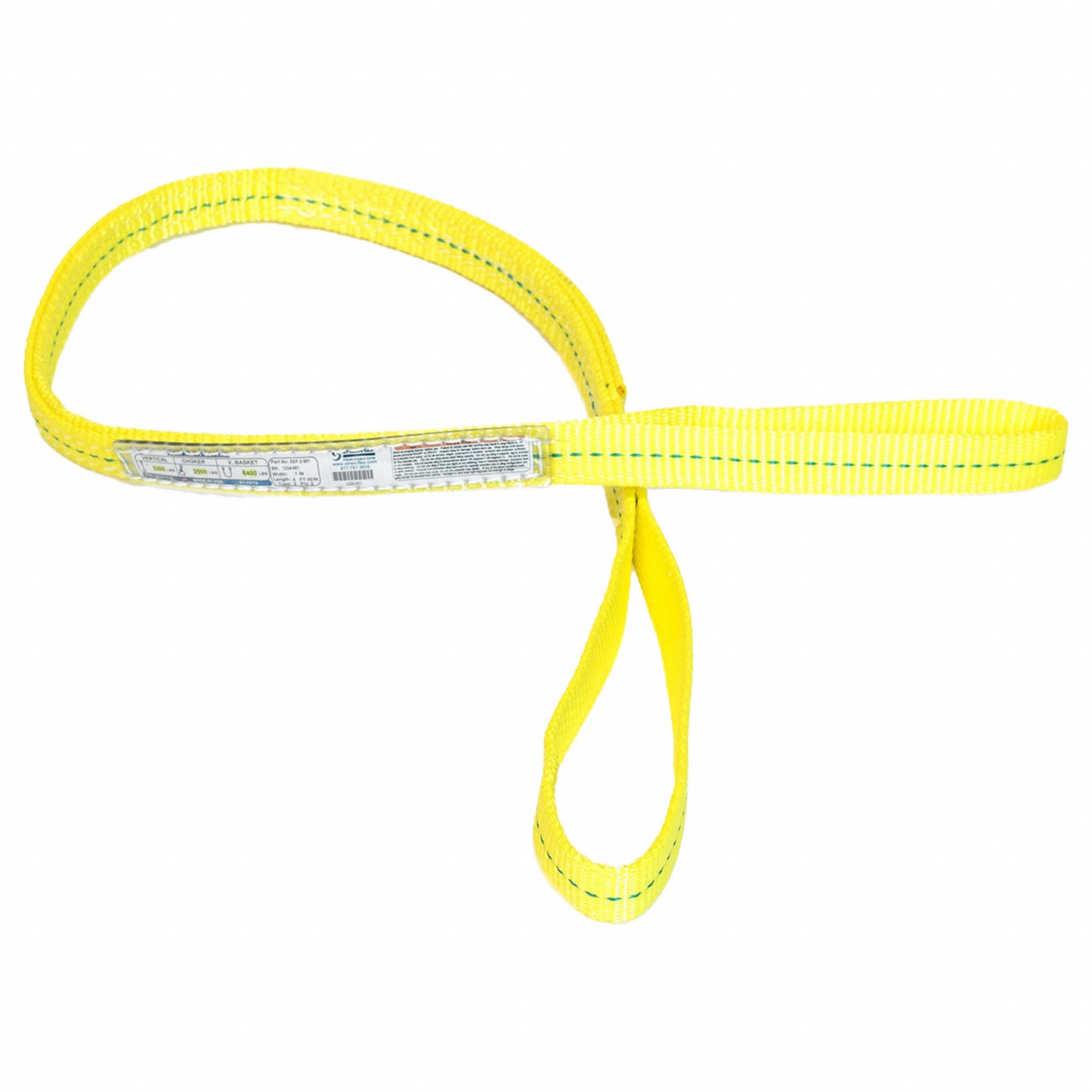 STRENFLEX, Type 3, Polyester,  Sling 816G86EEF2901PHV Grainger