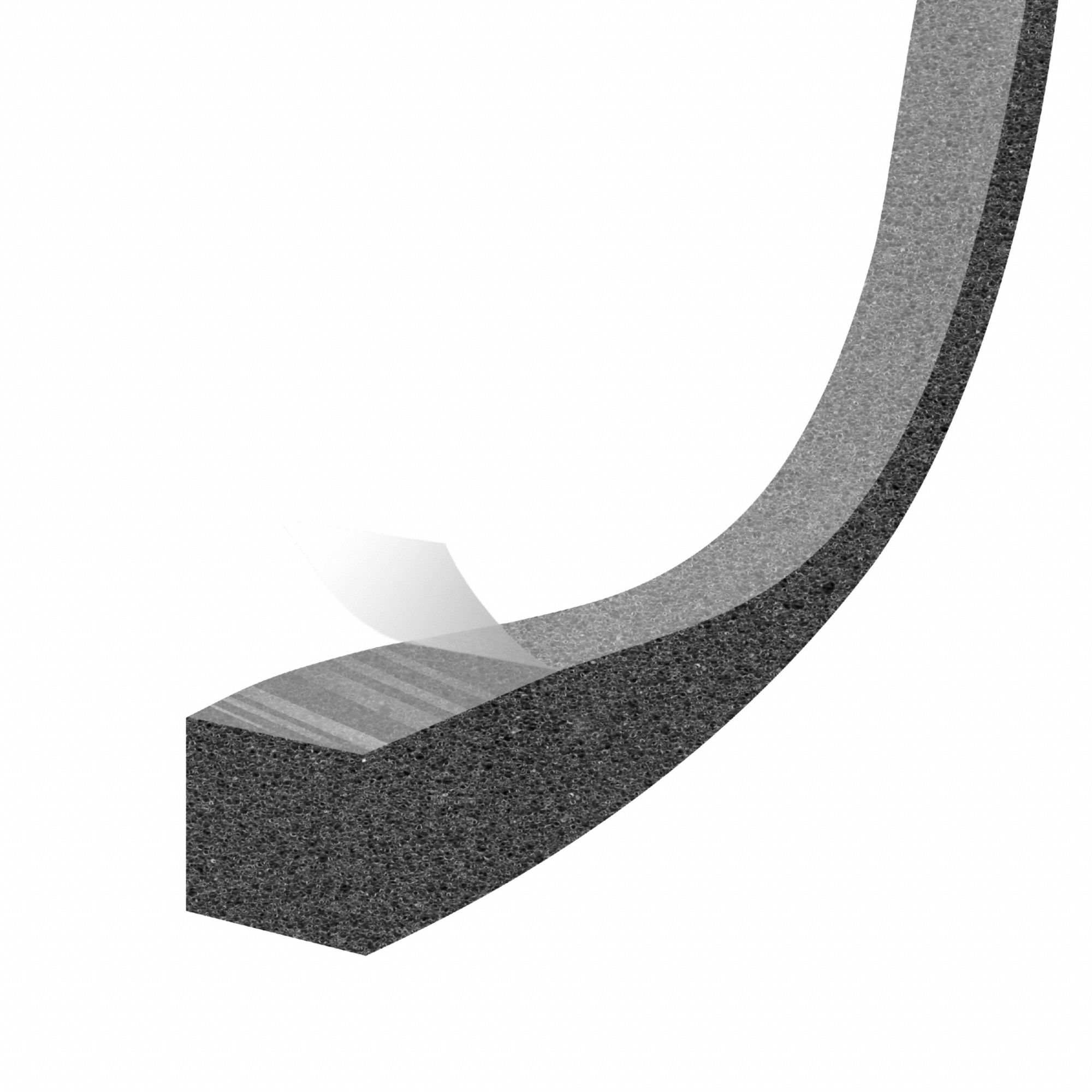 FROST KING, 13 ft Lg, 1 in Wd, Door Weatherstripping 809UP7EF41