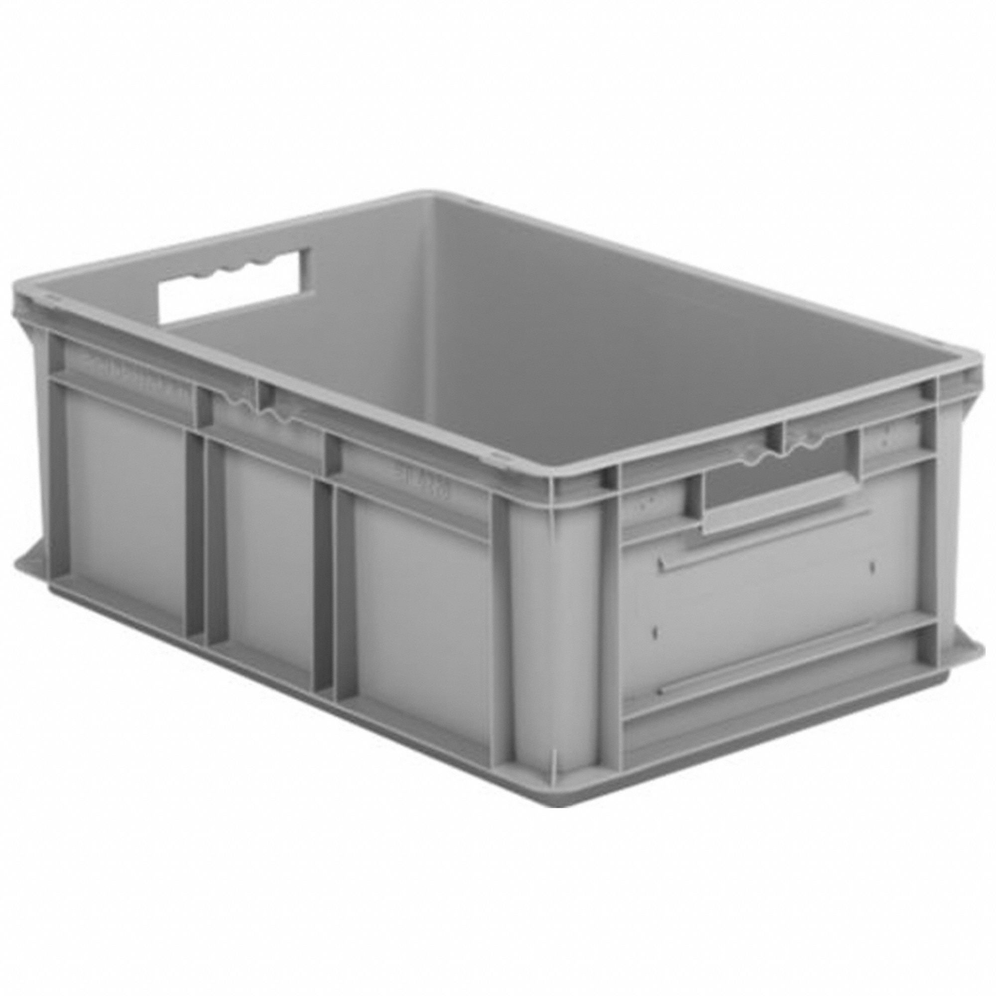 SSI SCHAEFER, 11.5 gal, 23 3/4 in x 15 3/4 in x 8 3/4 in, Straight Wall ...