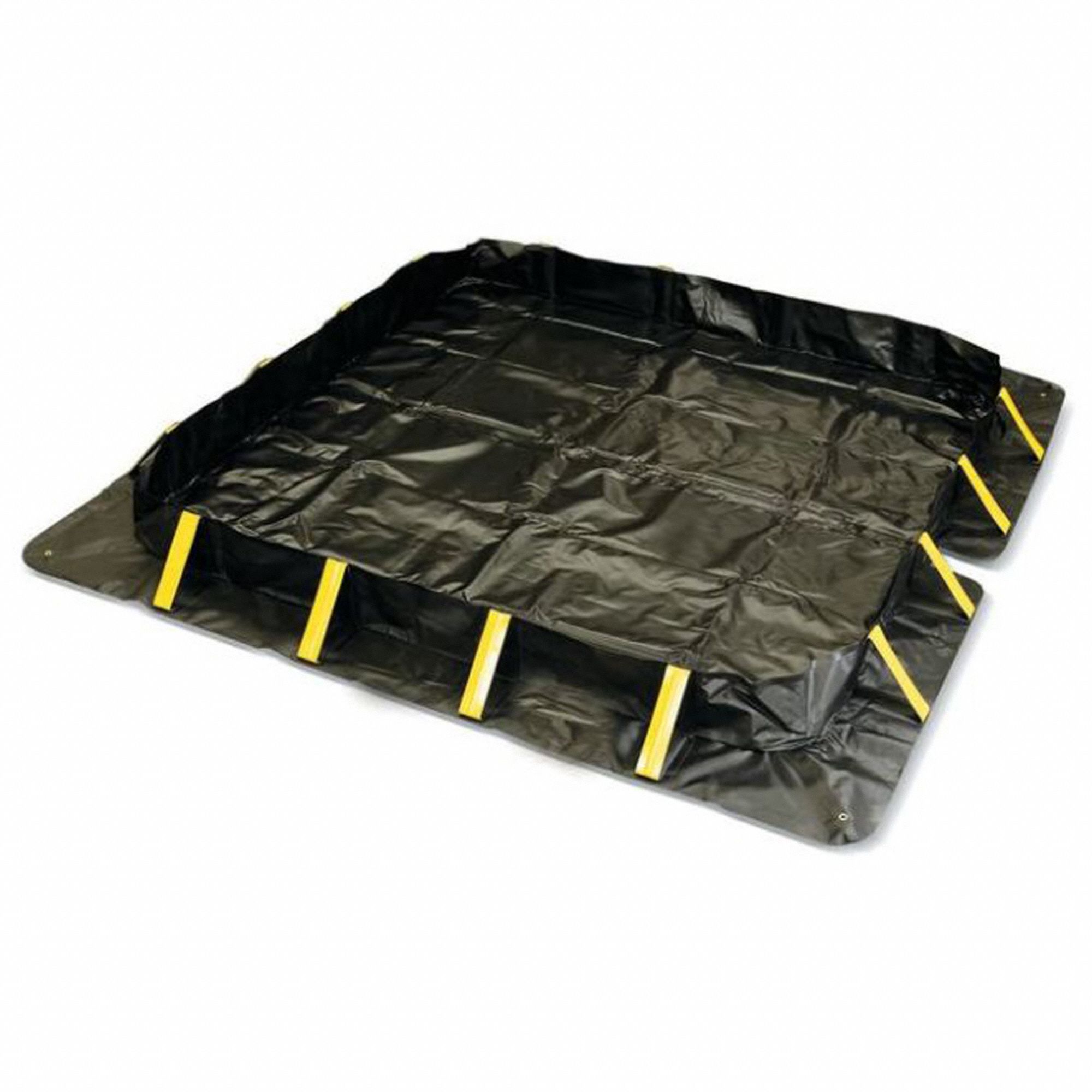 EAGLE SPILL CONTAINMENT BERM, BLACK/YELLOW, 120 X 312 X 12 IN, PVC