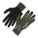 COATED GLOVE,NITRILE/ARAMID,L,GREEN