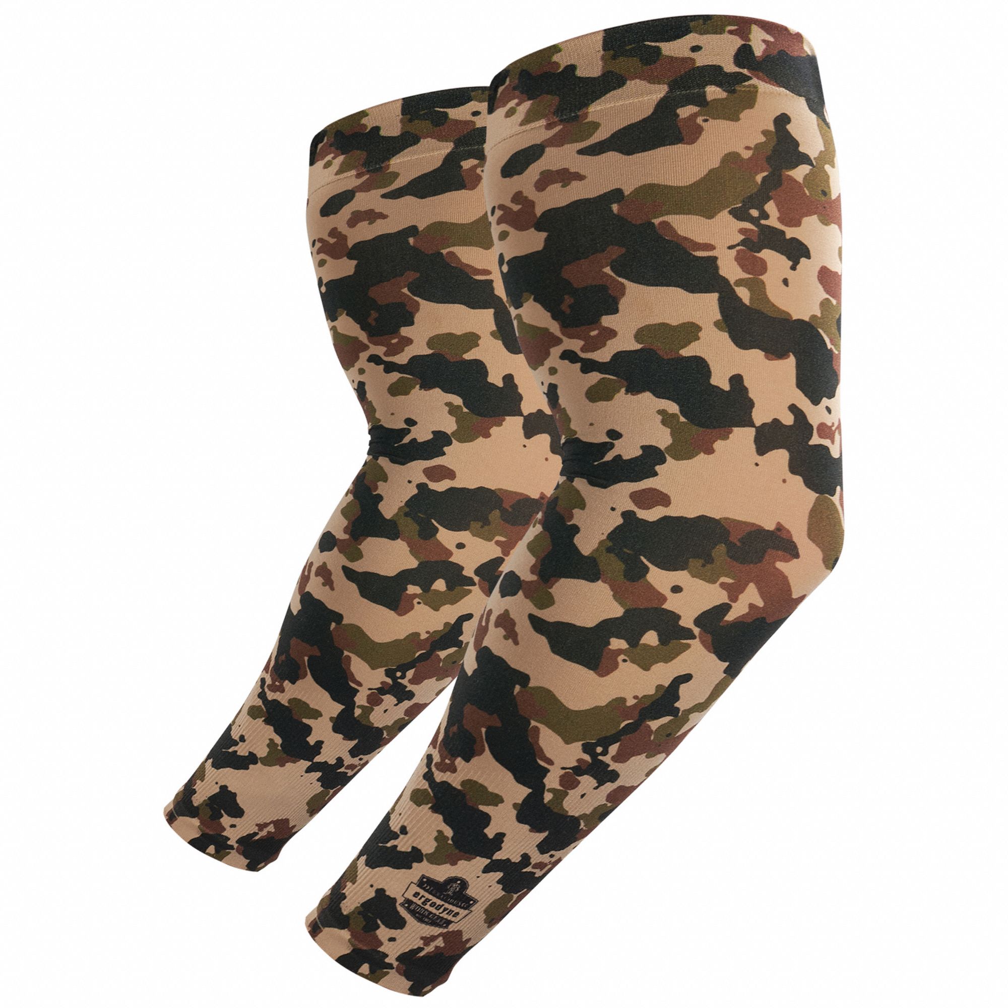 CHILL-ITS 6695 ARM SLEEVES, CAMO, XL/2XL, POLYESTER, 16½ IN LENGTH, PAIR