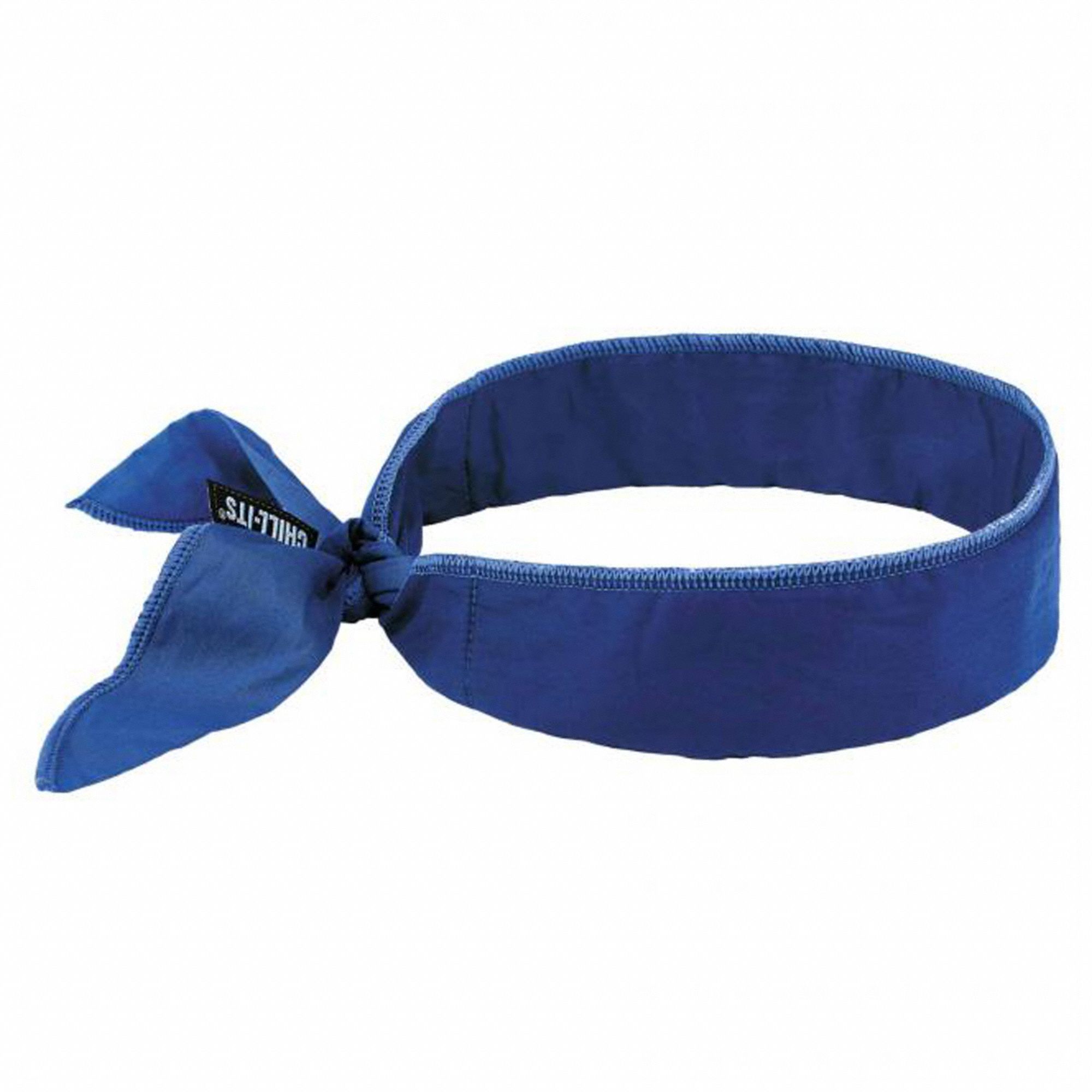 BANDANA RAFRAÎCHISSANT 6702, BLEU, UNIVERSEL, POLYESTER/COTON, ÉVAPORANT, JUSQU'À 4HR, 12/PQT