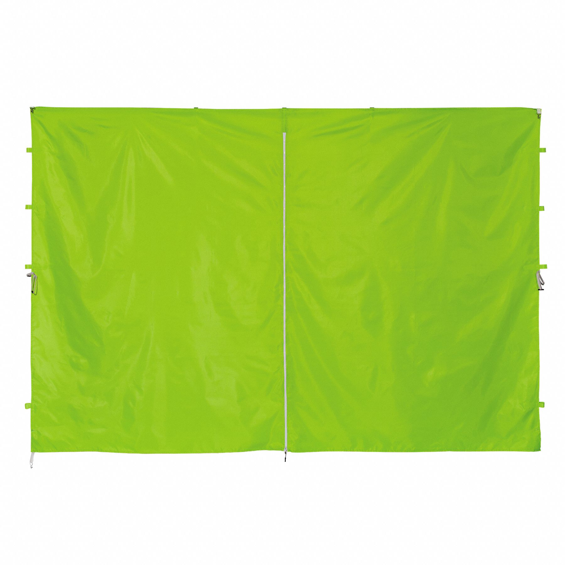 POP-UP TENT SIDEWALL ZIPPER,LIME