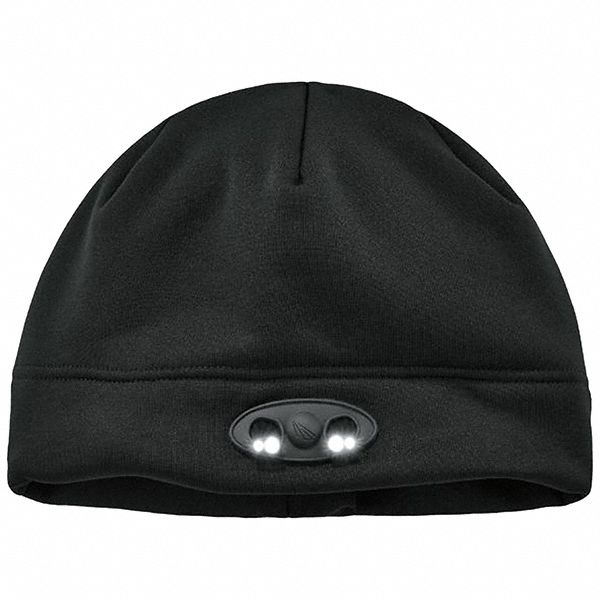 ERGODYNE WINTER HAT, BEANIE STYLE, LINING, BLACK, UNIVERSAL