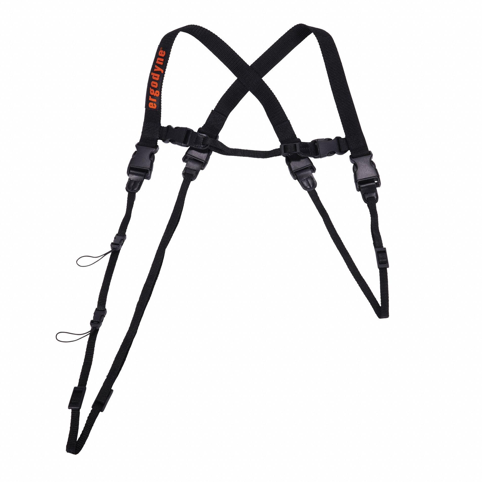 Barcode Scanner Lanyard Harness,Black,XL