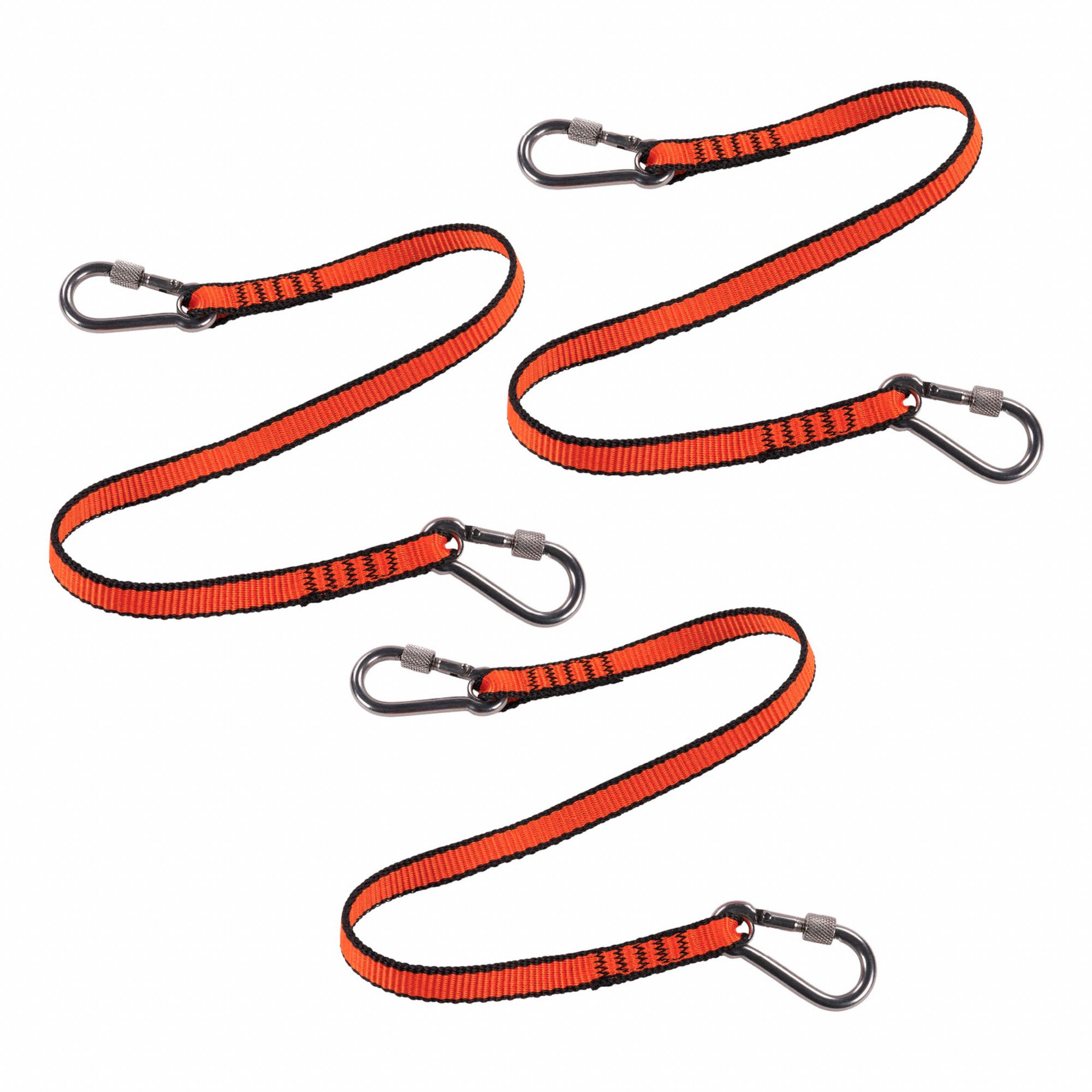 WEB LANYARD WITH DUAL SCREWGATE CARABINE