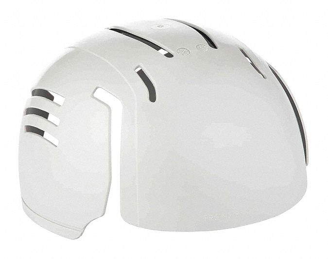 ÉLÉMENT POUR CASQUE SÉCURITÉ, AÉRÉ, POLYPROPYLÈNE, VELCRO, GRIS, TAILLE UNIQUE