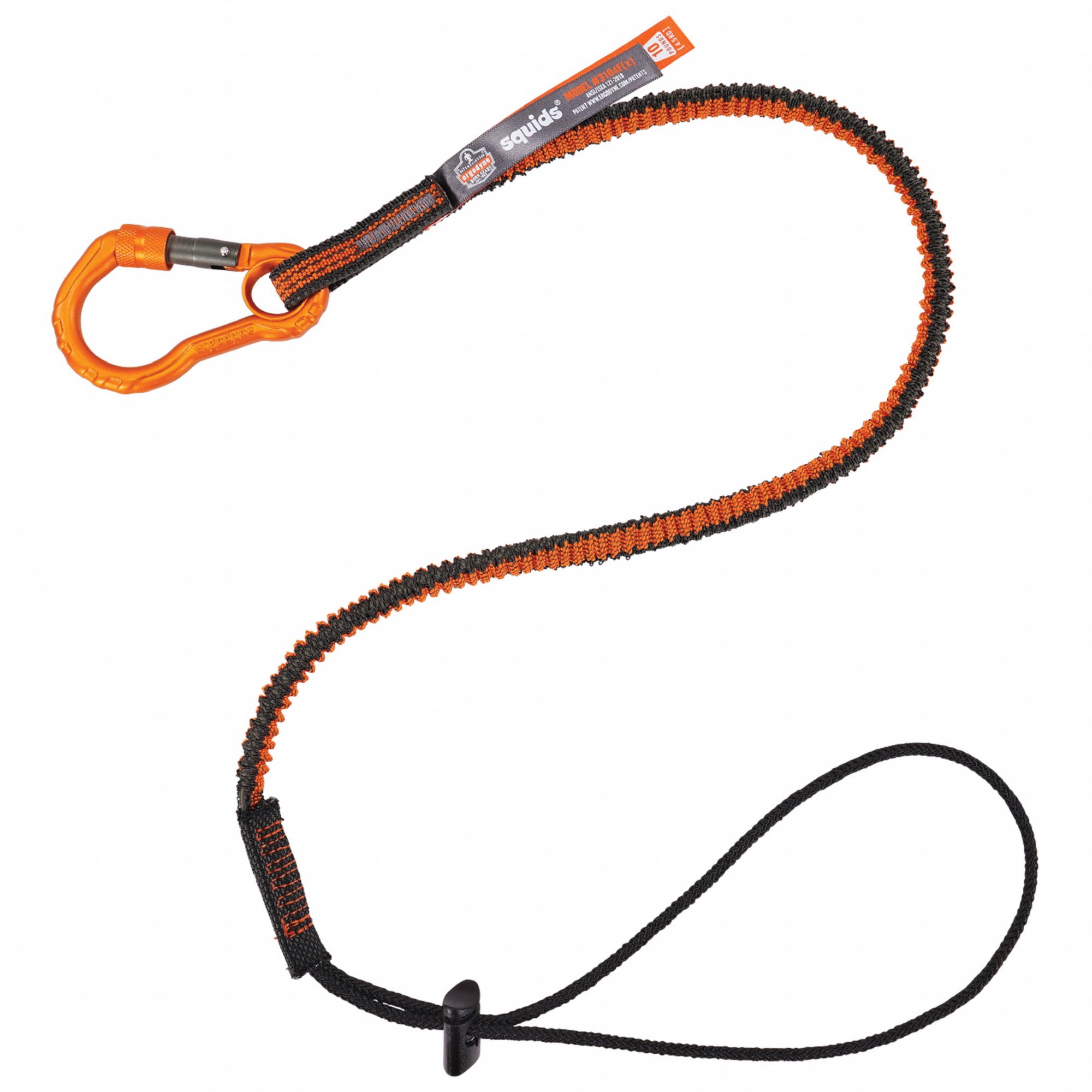 SQUIDS BY ERGODYNE LANYARD CARABINER CINCH LOOP 10LBS - 1005878