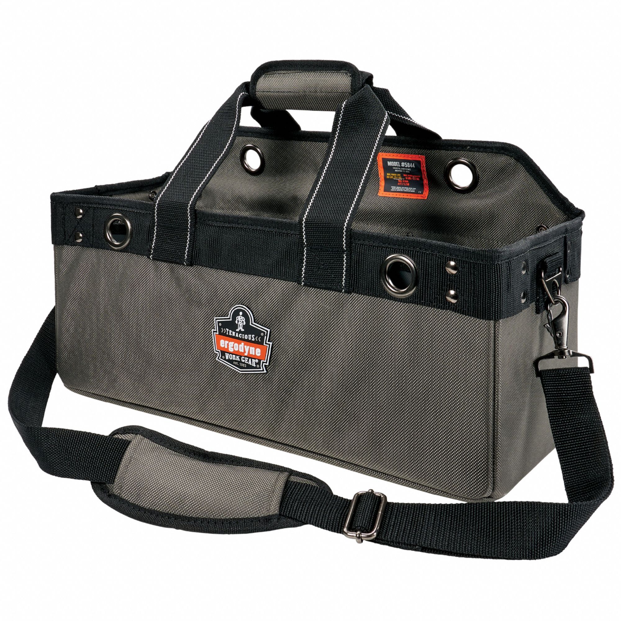 BUCKET TRUCK TOOL BAG,GRAY,L