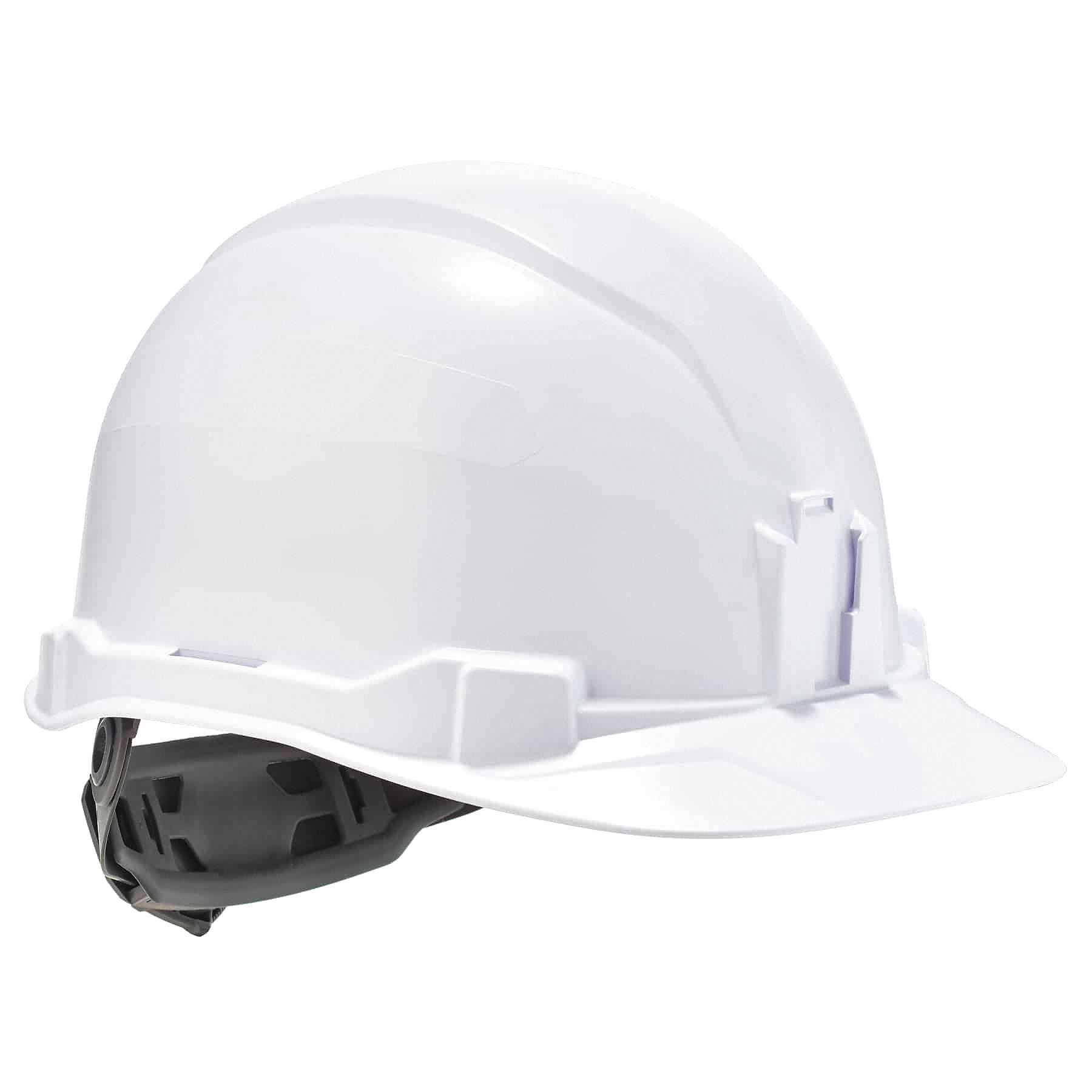 CASQUE SEC, BORD AVANT, CLIQUET, ENFILER SENS INVERSE, CSA CLASSE E / TYPE 1, BLC, TLE 6 1/2 8, ABS