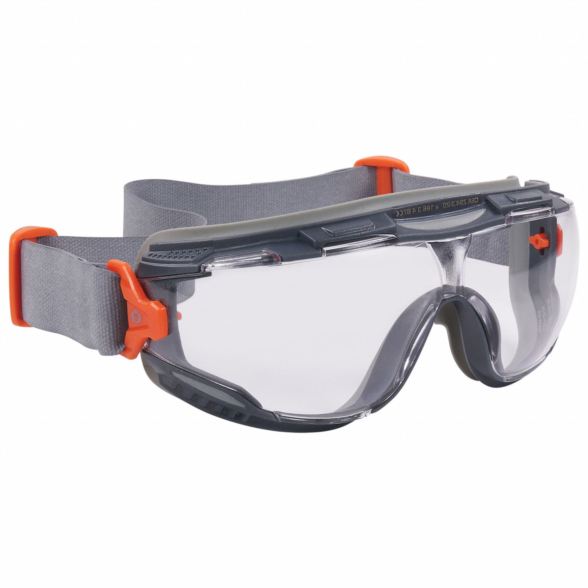 LUNETTES SECURITE,GRIS,TRANSPARENT