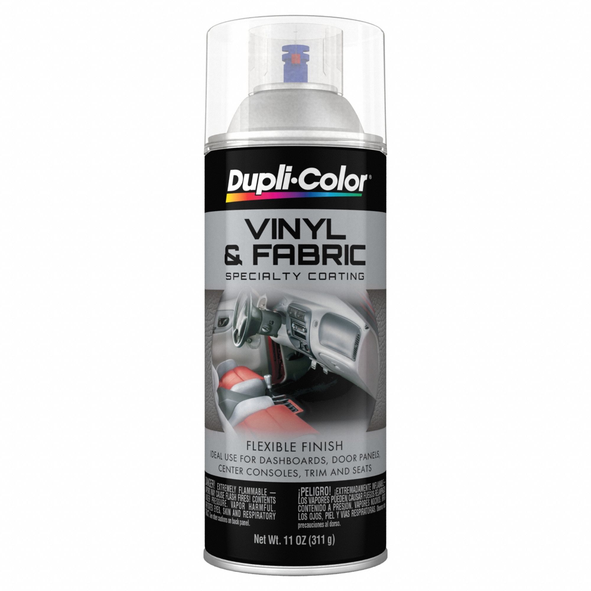 Automotive Paint: Consoles/Dash Boards/Door Panels/Shifters Boots/Vinyl Seats, Clear, 1