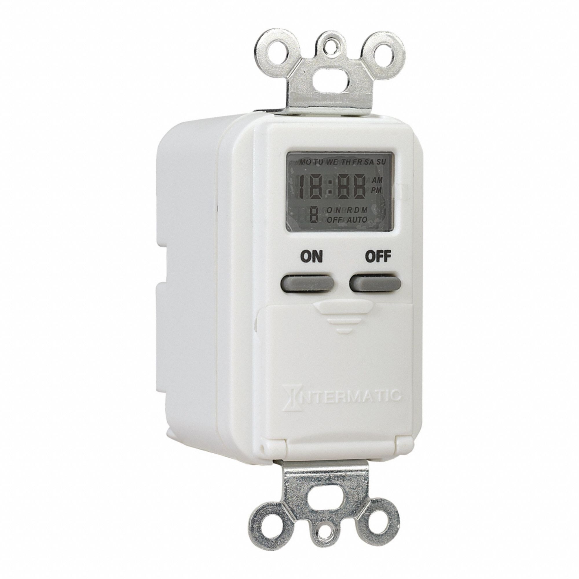 Wall Switch Timer White 125V AC