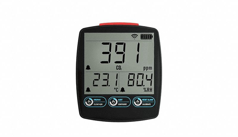 THERMCO, 0%to 100% Relative Humidity Measured, 60°C, Data Logger ...