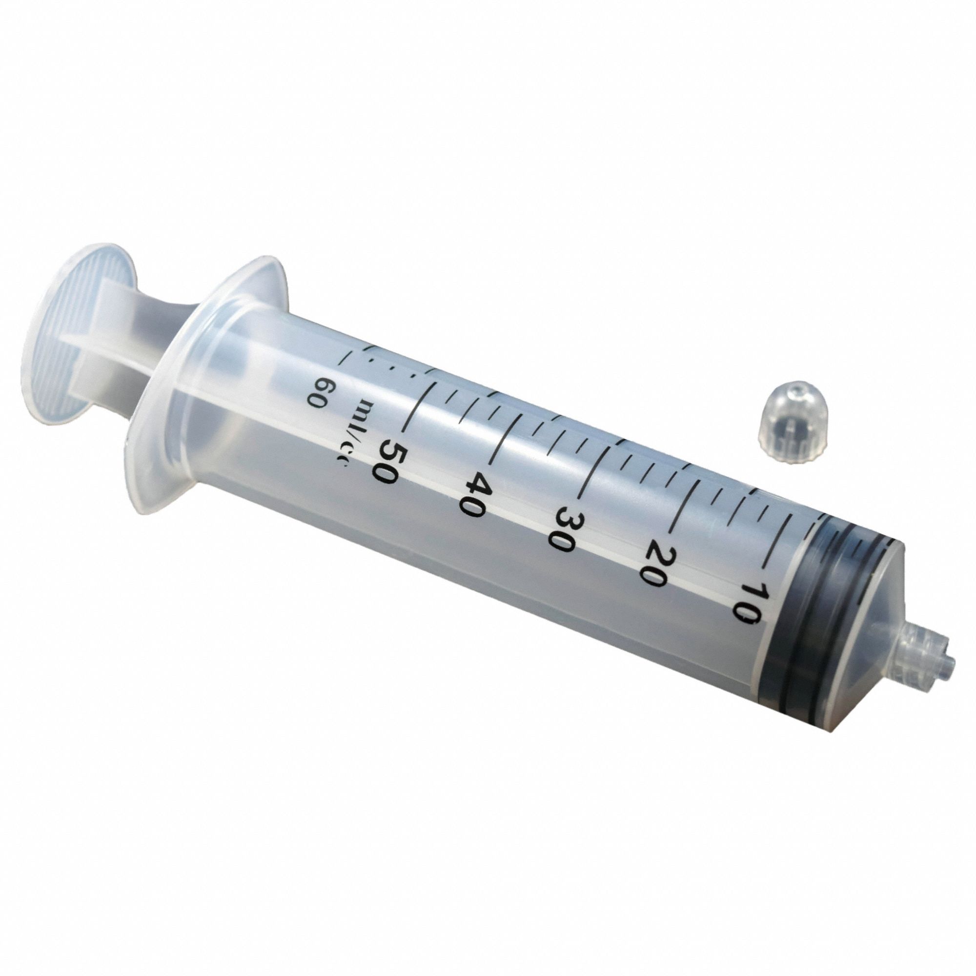 EXELINT, 60 mL Capacity mL, Luer Lock, Disposable Syringe 803HL026300 Grainger