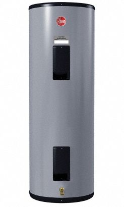 Electric Water Heater: 277V AC, 120 gal, 12, 100 W, Single Phase, 62.5 in Ht, 122 gph @ 40°F