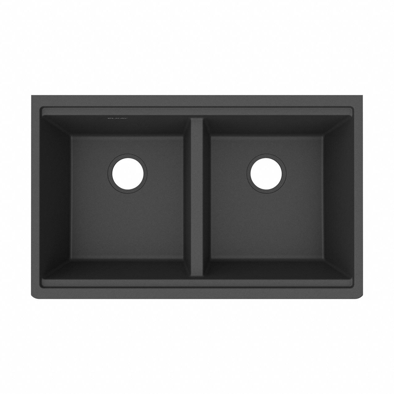 Sink: 32 1/2 in Overall Lg, 20 in Overall Wd, 9 1/2 in Bowl Dp, 14 3/4 in Bowl Lg, 2 Bowls