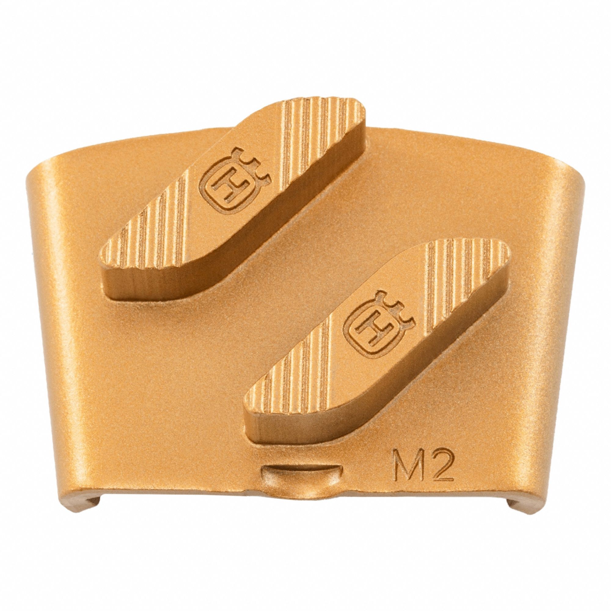 Grinding Segment: Medium, 24 Grit, Gold, 2 Segments, Concrete, 1, 730 RPM Max. Speed, 3 PK