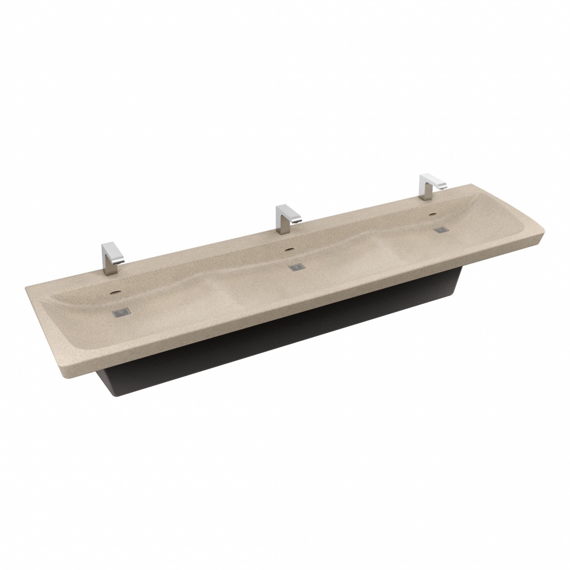 Wash Station: Express ELX, Sand, Terreon®, Sensor, 94 in Overall Lg, 30 in Overall Wd