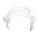 MESH CAP/HAIR NET, WHITE, NYLON, 24 IN, 100-PK