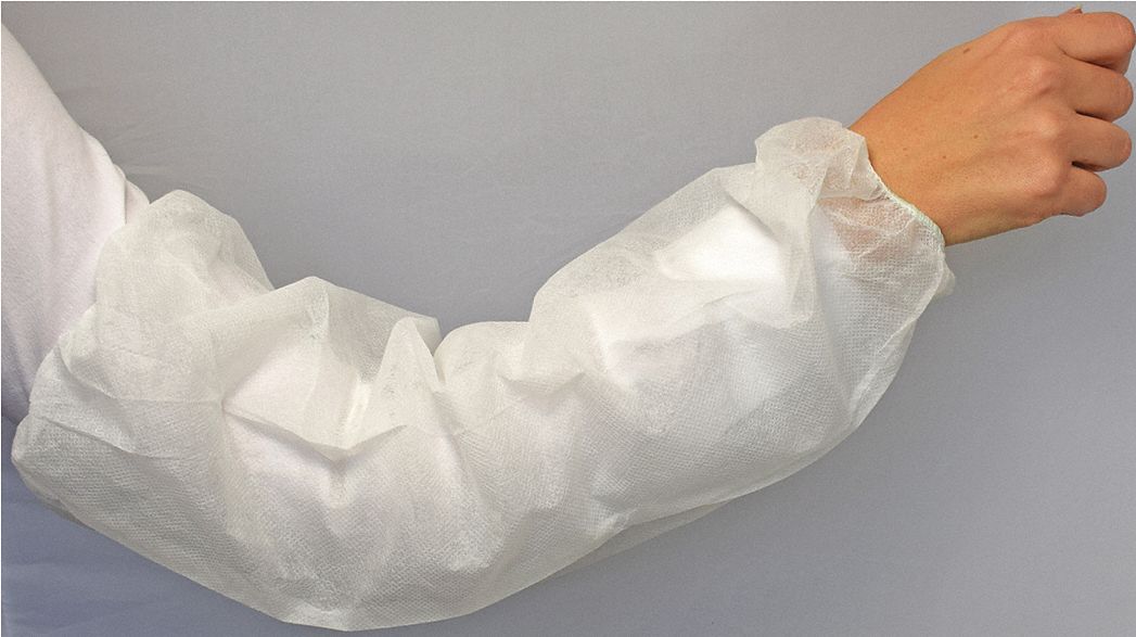 COUVRE-MANCHES,BLANCS,18PO,100/PQT