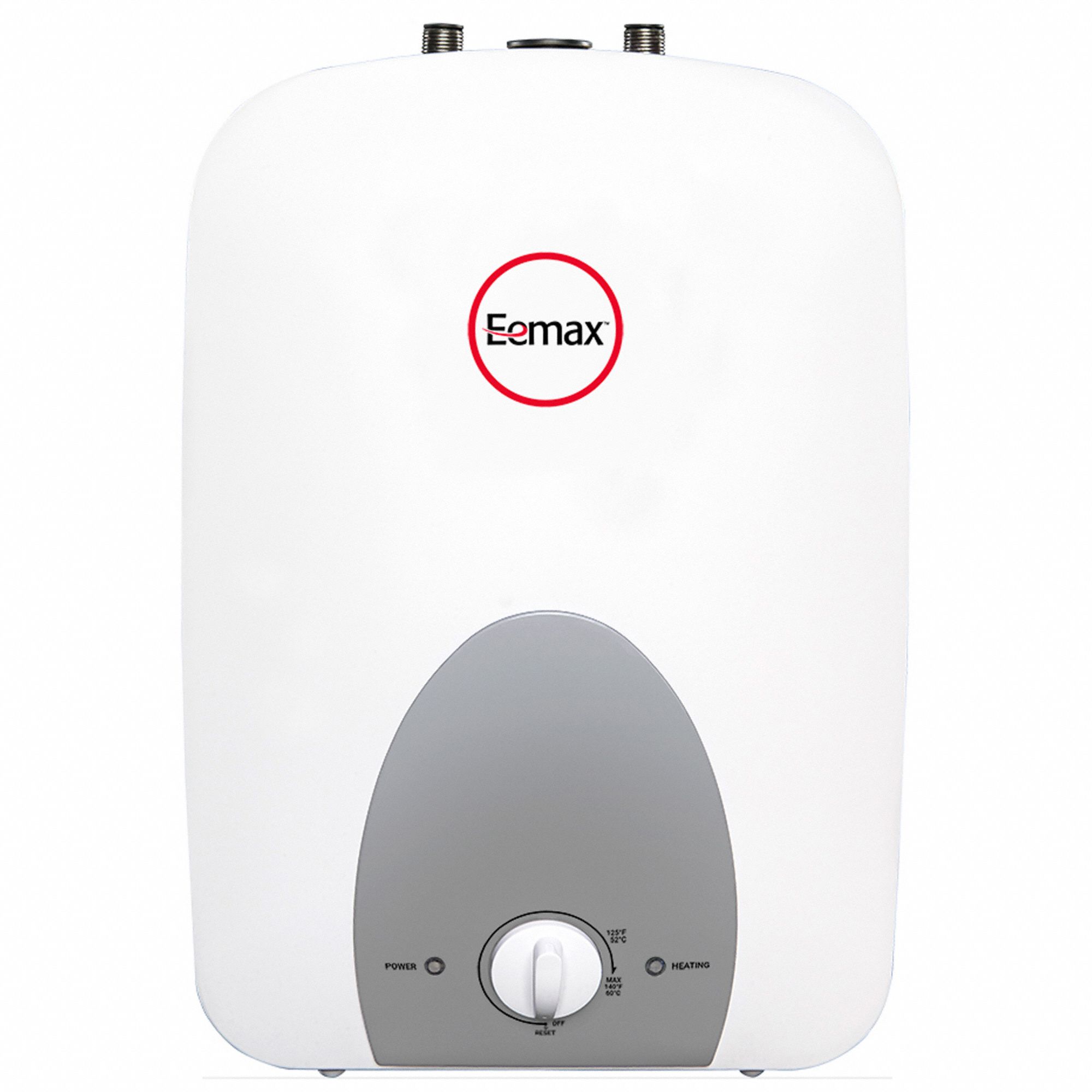 MINI TANK WATER HEATER: 120V AC, 3.8 GAL, 1,440 W, SINGLE PHASE, 18.25 IN HT