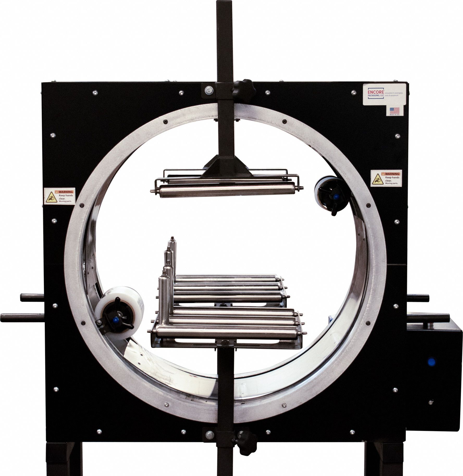 Stretch Wrap Machine: Manual Machine, Stretch Wrap Machine, 13 in Max. Load Wd