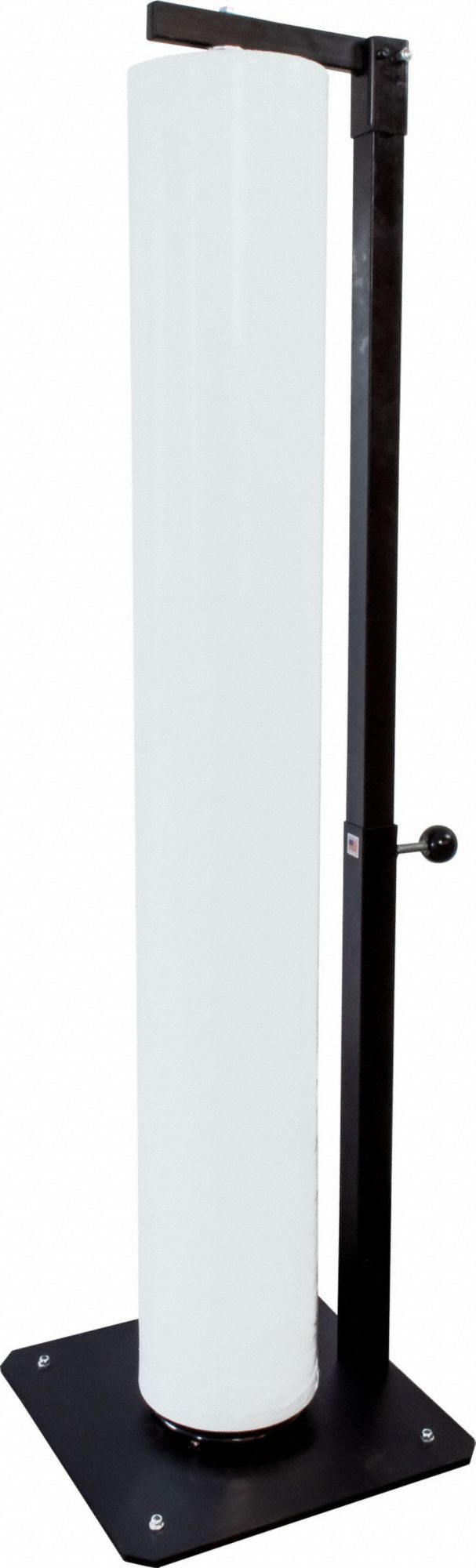 Tubing Bag Dispenser: 18 in Wd, 80 in Ht, 18 in Dp, Steel, 72 in Max Recommended Bag Wd