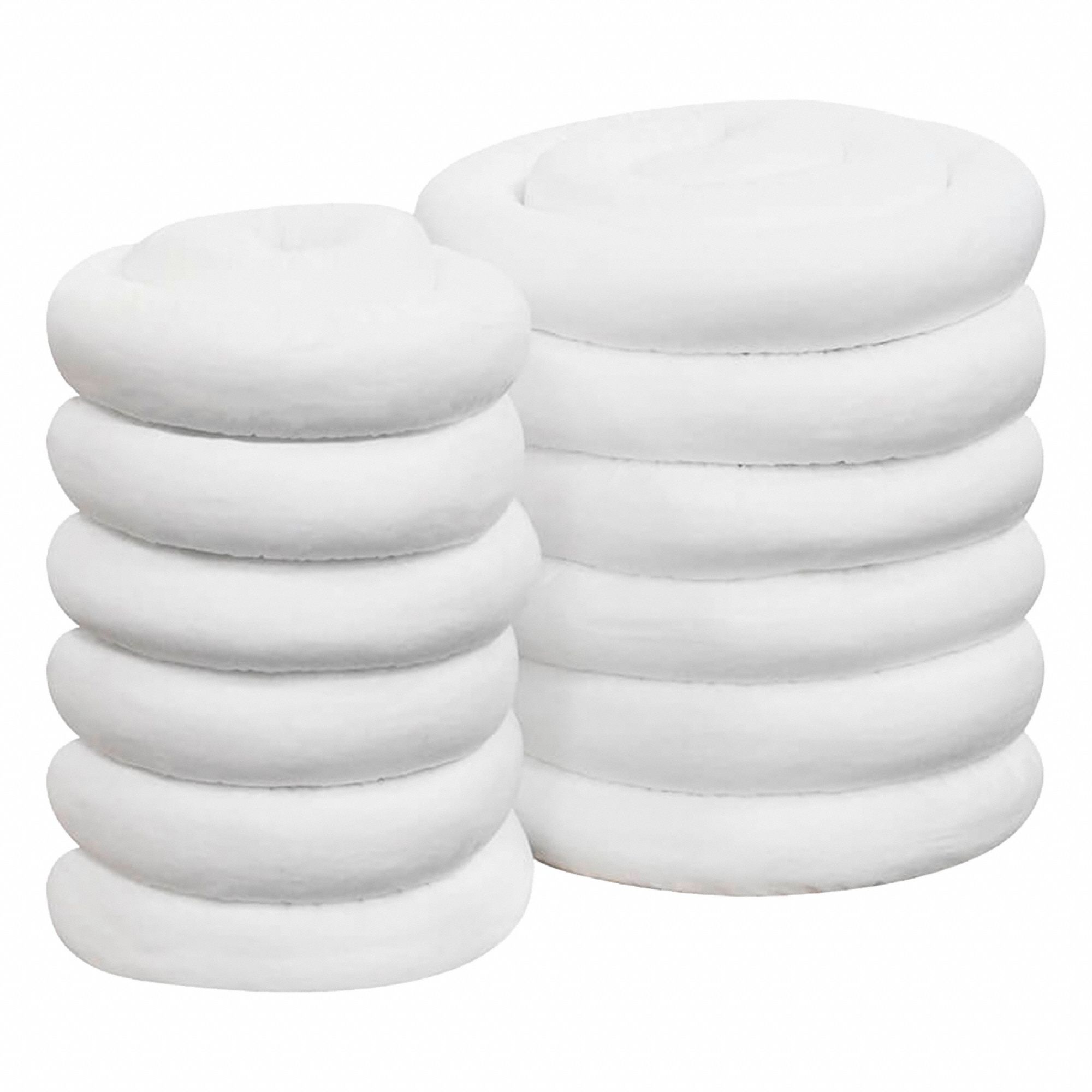 REMBLAI TUBULAIRE ABSORBANT, 8 PI X 3 PO, BLANC