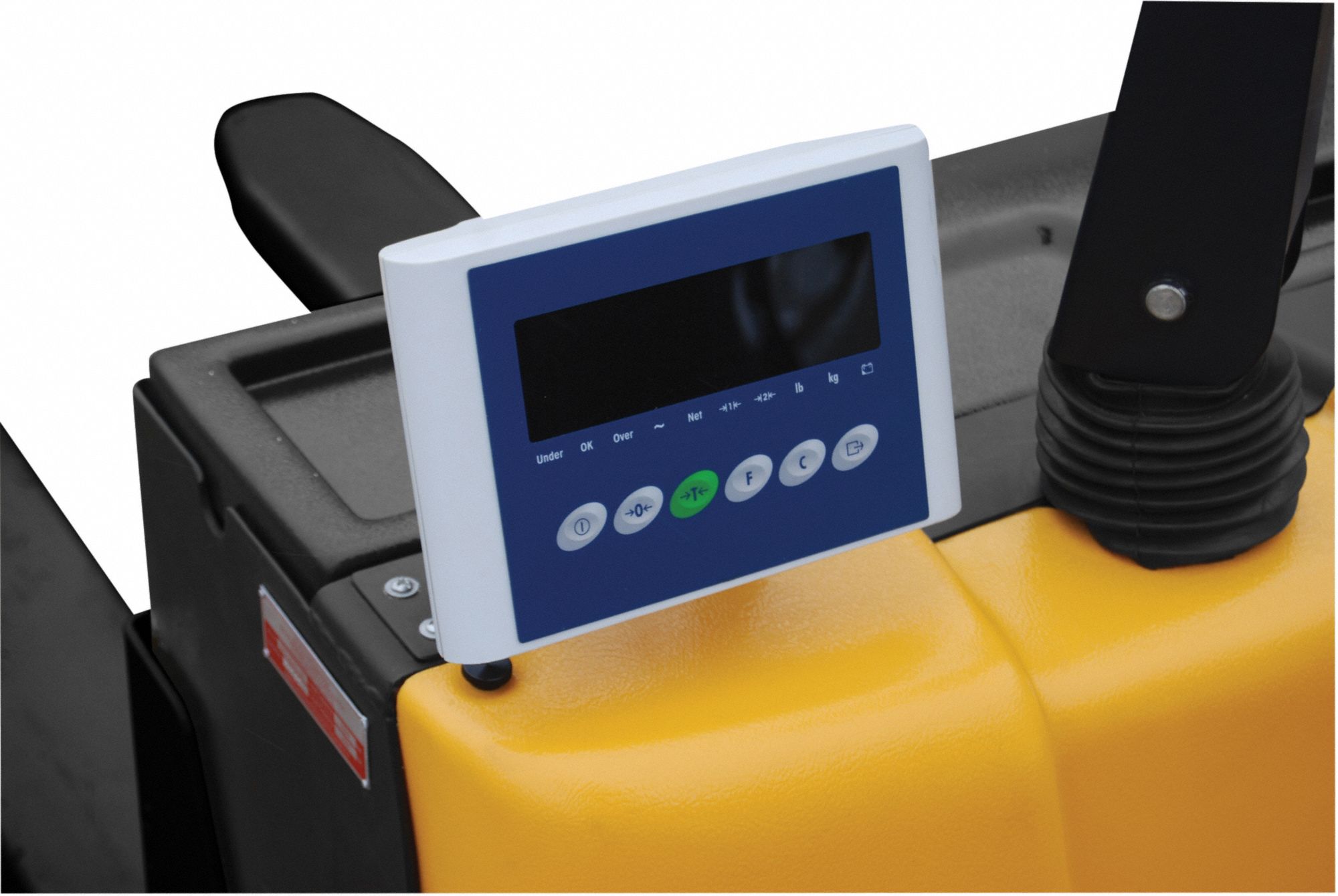Electric Pallet Truck: 3, 300 lb, 47 in L x 25 in W Fork Dim, 25 in, Std Fork, Steel, 120V AC